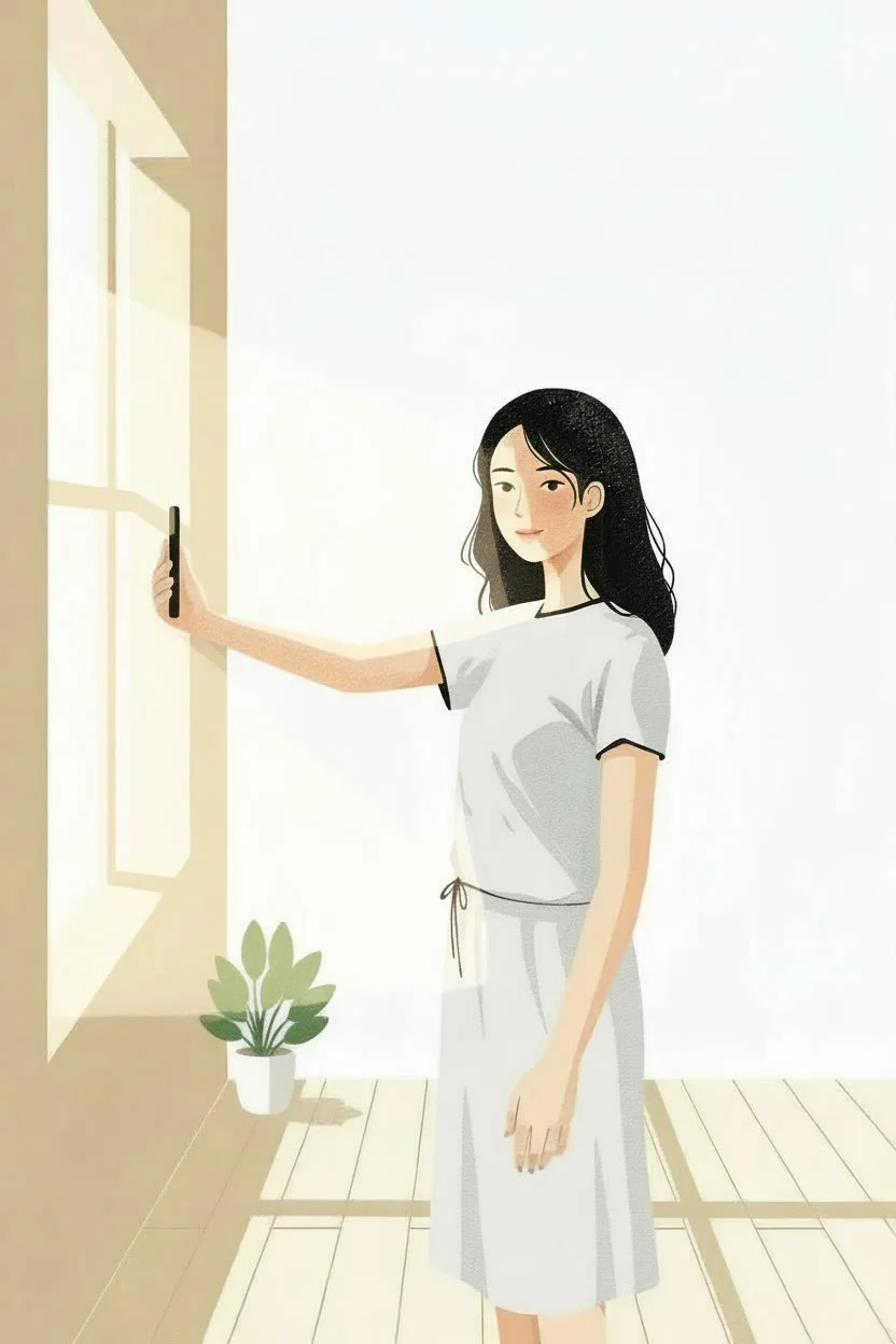 Illustration — photo de profil